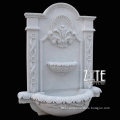 Classic Elegant Hand Carved outdoor stone wall fountain